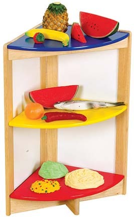 Guidecraft Color Bright Kitchen Side Shelf, 1 ea