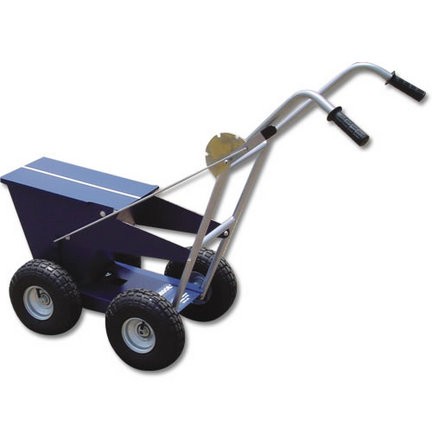 50 lb. Capacity 4 wheel Dry Line Marker by Alumagoal - OnlineSports.com