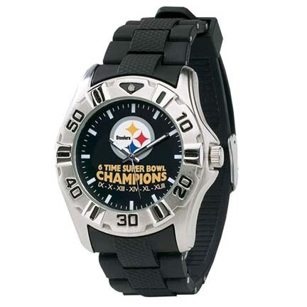 Pittsburgh Steelers 6 Time Super Bowl Champions MVP Series Watch from ...