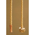 Manila 24' Climbing Rope with Leather Boot from American Athletic