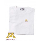Minnesota Golden Gophers Unlimited Women's Cap Sleeve Shirt from Antigua (White X-Large)