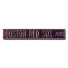 Steel Street Sign:  "BOSTON RED SOX AVE"