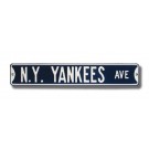Steel Street Sign:  "NEW YORK YANKEES AVE"
