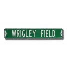 Steel Street Sign: "WRIGLEY FIELD"