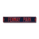Steel Street Sign:  "FENWAY PARK"