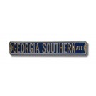 Steel Street Sign:  "GEORGIA SOUTHERN AVE"