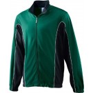 Adult Brushed Tricot Color Block Jacket from Augusta Sportswear