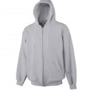 Youth Heavyweight Zip Front Hooded Sweatshirt (Light Colors)