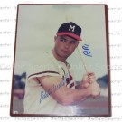 Eddie Mathews Autographed Atlanta Braves 8" x 10" Photograph With PSA (Professional Sports Authentication) Certificate (Unframed)