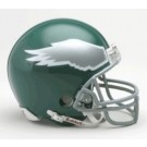 Philadelphia Eagles (1974-1995) Unautographed Old Logo Riddell Authentic Mini Football Helmet 