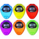 Ultrak 320 Economy Timer Sport Stopwatch (Pack of 6 Rainbow Colors)