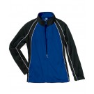 The "Kids' Collection" Girls' Olympian Warm-up Jacket from Charles River Apparel