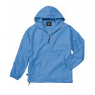 Pack-N-Go Pullover Jacket Wind and Rain Resistant - Adult Size by Charles River Apparel