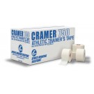 1 1/2" x 15 yds. White Cramer 750 Athletic Trainer's Tape - Case of 32 Rolls