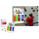 Choose Well Be Well Food Pyramid and Nutrition Activity for Climbing Wall from Everlast Climbing