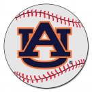 27" Round Auburn Tigers Baseball Mat (with "AU")