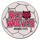 27" Round Arkansas State Red Wolves Soccer Mat