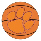 27" Round Clemson Tigers Basketball Mat