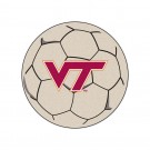 27" Round Virginia Tech Hokies Soccer Mat