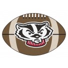 Wisconsin Badgers 22" x 35" Football Mat