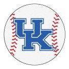 27" Round Kentucky Wildcats Baseball Mat (with "UK")