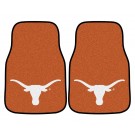 Texas Longhorns 17" x 27" Carpet Auto Floor Mat (Set of 2 Car Mats)