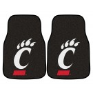 Cincinnati Bearcats 17" x 27" Carpet Auto Floor Mat (Set of 2 Car Mats)
