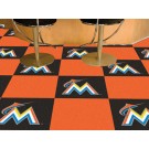 Miami Marlins 18" x 18" Carpet Tiles (Box of 20)