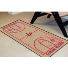 Houston Rockets 24" x 44" Basketball Court Runner