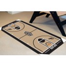 San Antonio Spurs 24" x 44" Basketball Court Runner