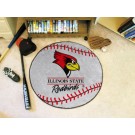 27" Round Illinois State Redbirds Baseball Mat