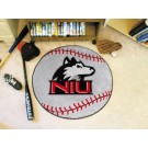 27" Round Northern Illinois Huskies Baseball Mat
