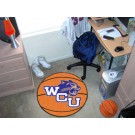 27" Round Western Carolina Catamounts Basketball Mat