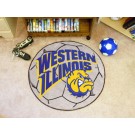 27" Round Western Illinois Leathernecks Soccer Mat