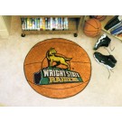 27" Round Wright State Raiders Basketball Mat