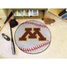 27" Round Minnesota Golden Gophers Baseball Mat