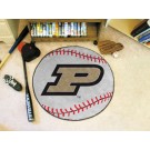 27" Round Purdue Boilermakers Baseball Mat