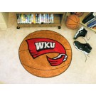 27" Round Western Kentucky Hilltoppers Basketball Mat