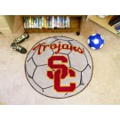 27" Round USC Trojans Soccer Mat