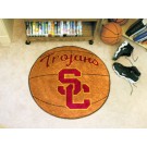 27" Round USC Trojans Basketball Mat
