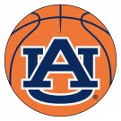Auburn Tigers 27" Round Basketball Mat (with "AU")