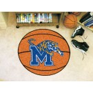 27" Round Memphis Tigers Basketball Mat
