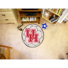 27" Round Houston Cougars Soccer Mat