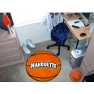 27" Round Marquette Golden Eagles Basketball Mat