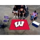 Wisconsin Badgers "W" 5' x 6' Tailgater Mat