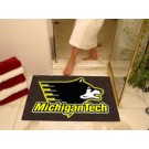 34" x 45" Michigan Tech Huskies All Star Floor Mat