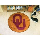 27" Round Oklahoma Sooners Basketball Mat
