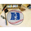 27" Round Duke Blue Devils Baseball Mat