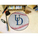 27" Round Delaware Fightin' Blue Hens Baseball Mat