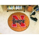 27" Round Nebraska Cornhuskers Basketball Mat